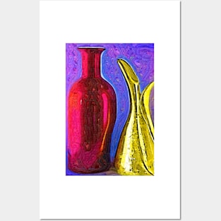 Fauvist Vase And Pitcher Posters and Art